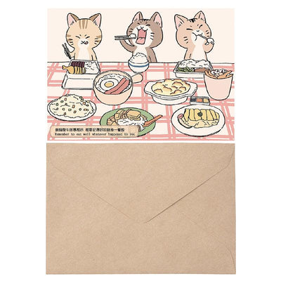 Why Not Hong Kong Eat Well Card (With Envelope) 1pc - LMCHING Group Limited