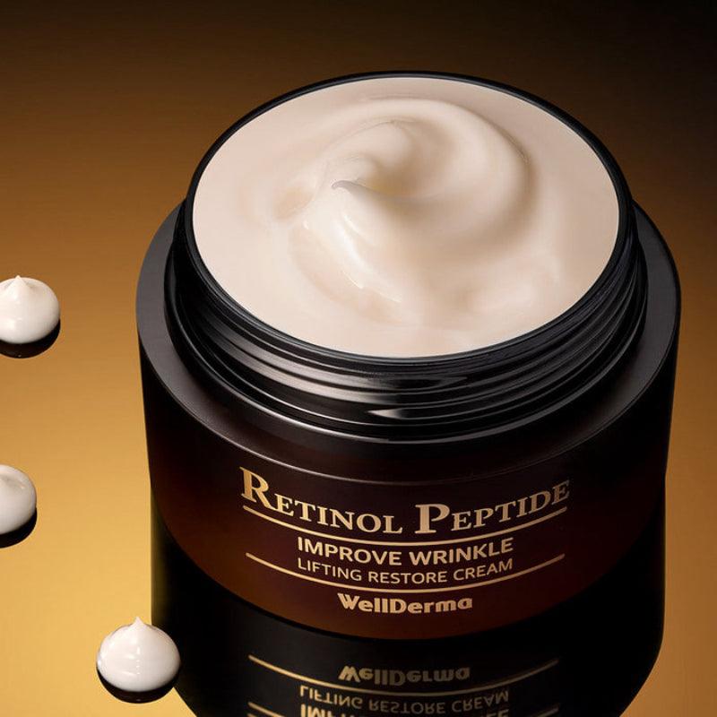 WellDerma Retinol Peptide Lifting Restore Cream 50g