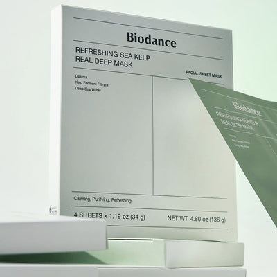 Biodance Refreshing Sea Kelp Real Deep Mask 34g x 4