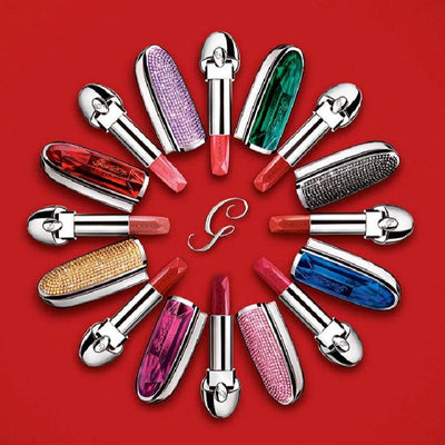 GUERLAIN Rouge G De The Satin Customizable เคสลิปสติก (#Diamond Appeal) 1 ชิ้น