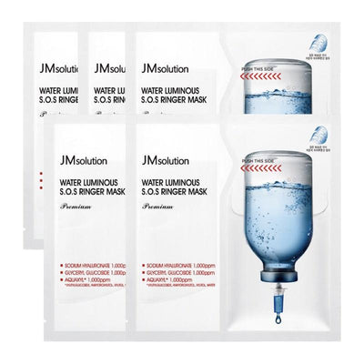 JMsolution Máscara Water Luminous SOS Premium 33ml x 5
