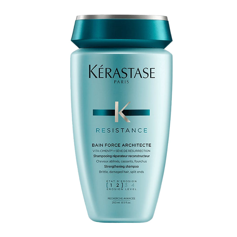 KERASTASE Dầu Gội Phục Hồi Tóc Hư Tổn Resistance Bain Force Architecte Shampoo 250ml