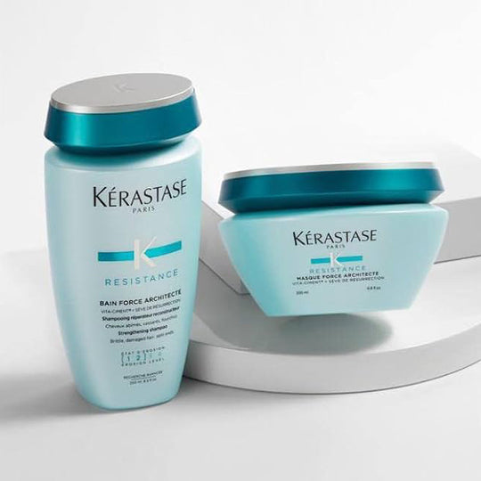 KERASTASE Dầu Gội Phục Hồi Tóc Hư Tổn Resistance Bain Force Architecte Shampoo 250ml