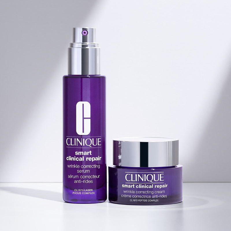 CLINIQUE سيروم سمارت كلينيكال لإصلاح التجاعيد وتصحيحها 50 مل / 100 مل