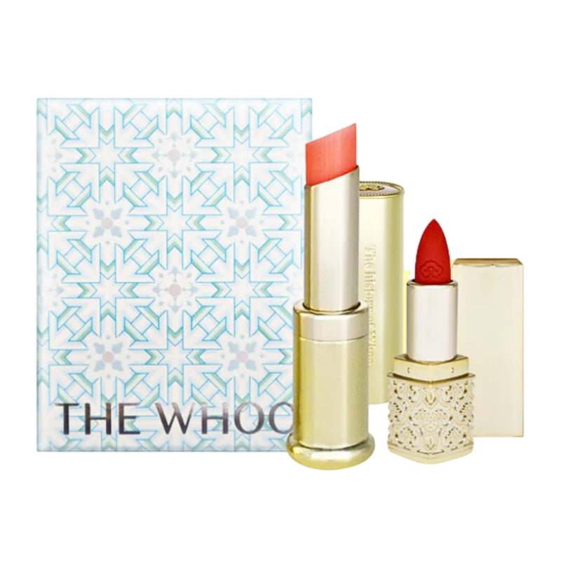 The history of Whoo Gongjinhyang Special Set (Glow Lip Balm 3.3g + Velvet Lip Rouge 1.3g)