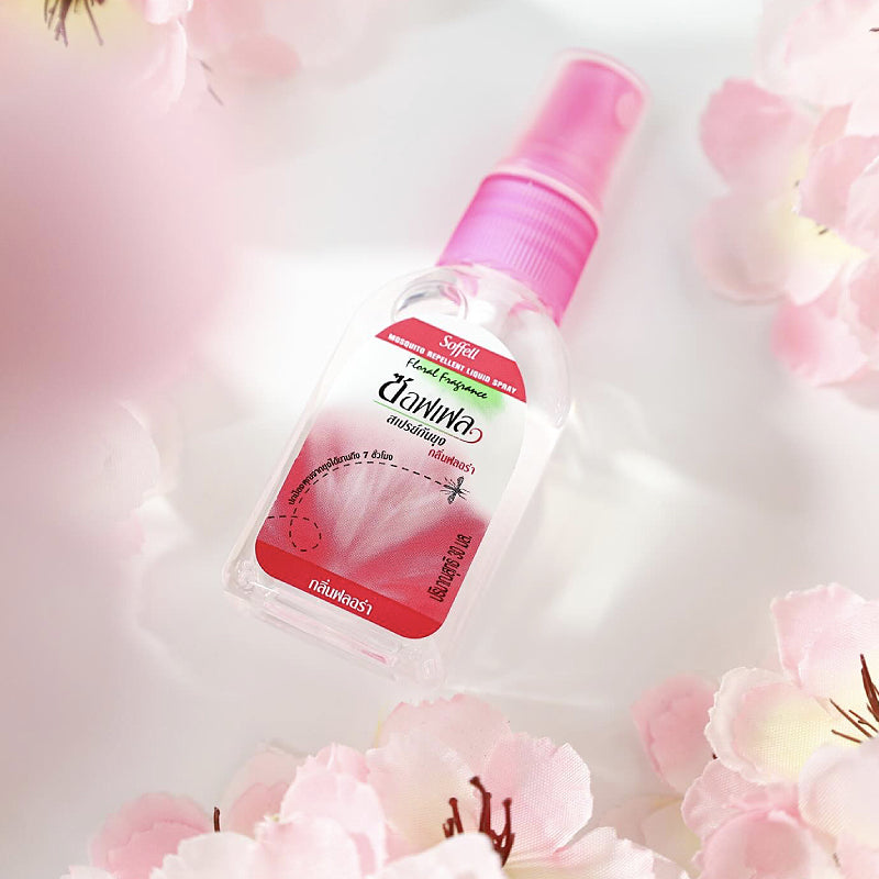 SOFFELL Semprotan Cairan Pengusir Nyamuk (Bunga) 30ml