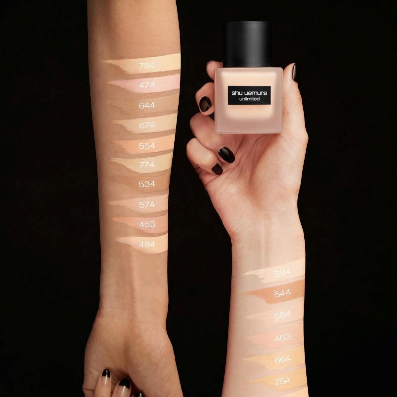 shu uemura Unlimited Breathable Lasting Foundation SPF 24 PA+++ (4 Colors) 35ml - LMCHING Group Limited