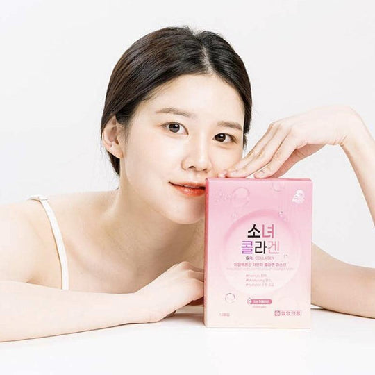 IL-YANG PHARM. Girl Collagen Hyaluronic Acid Low Molecular Collagen Mask 25ml x 10 - LMCHING Group Limited
