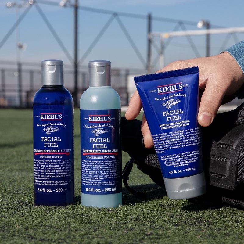 Kiehl's Men's Hydration Essentials Set (Face Wash 250ml + Toner 250ml + Cream 125ml) - LMCHING Group Limited