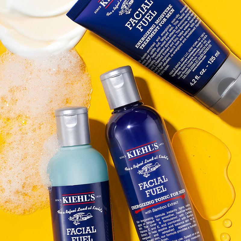 Kiehl's Men's Hydration Essentials Set (Face Wash 250ml + Toner 250ml + Cream 125ml) - LMCHING Group Limited