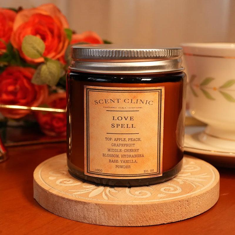 SCENT CLINIC No.5 Love Spell Soy Wax Scented Candle 100g - LMCHING Group Limited