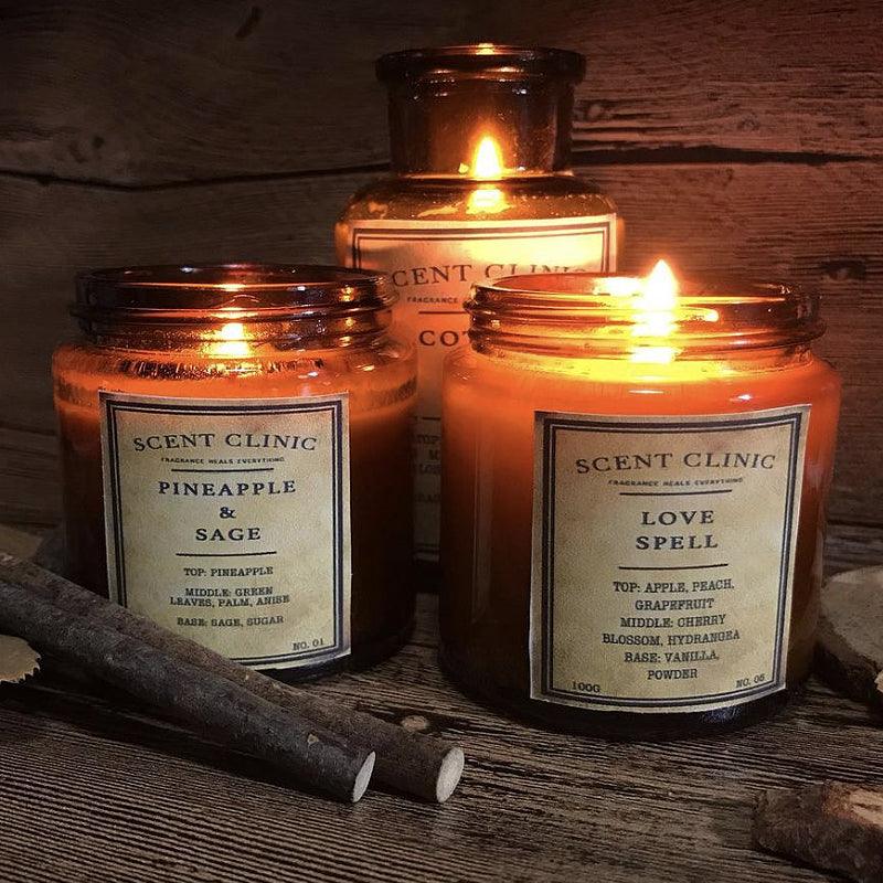 SCENT CLINIC No.5 Love Spell Soy Wax Scented Candle 100g - LMCHING Group Limited