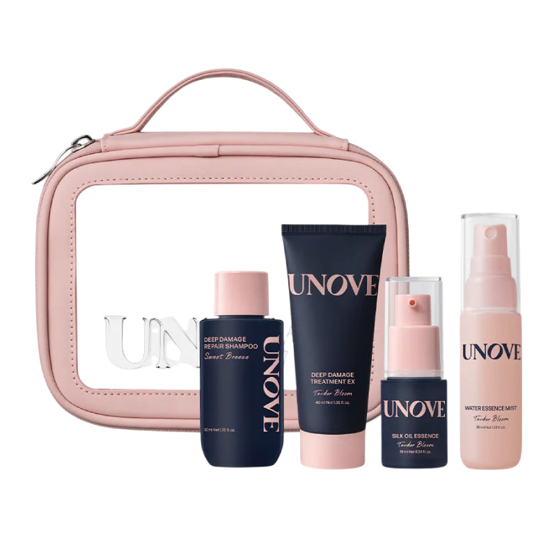 UNOVE Hair Care Travel Kit (4 Items)