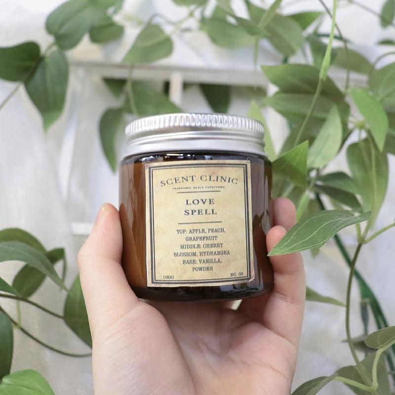 SCENT CLINIC No.5 Love Spell Soy Wax Scented Candle 100g - LMCHING Group Limited