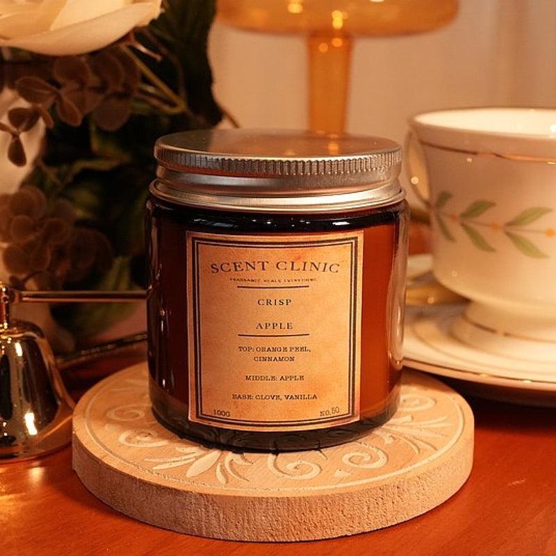 SCENT CLINIC No.50 Crisp Apple Soy Wax Scented Candle 100g - LMCHING Group Limited