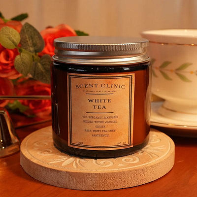 SCENT CLINIC No.18 White Tea Soy Wax Scented Candle 100g