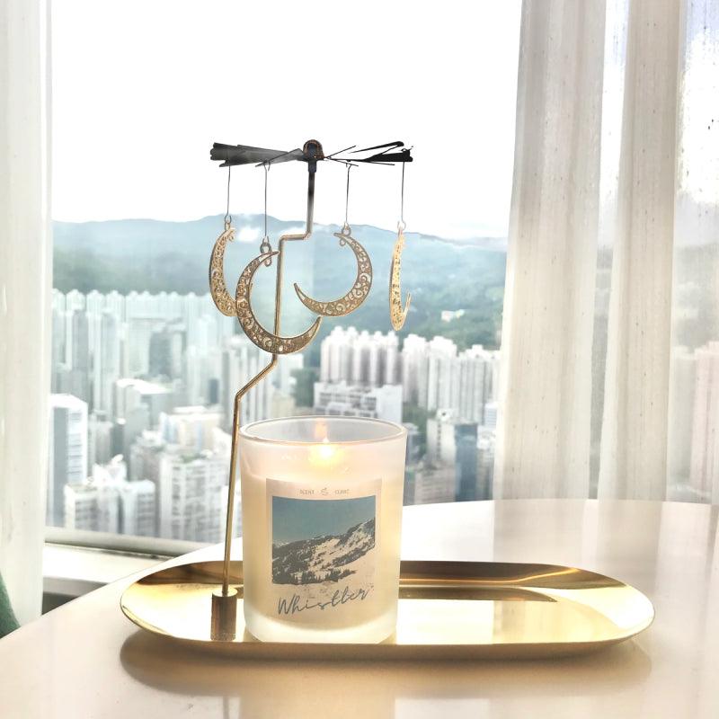 SCENT CLINIC Candle Carousel Holder (#Exclusive Moon) 1pc - LMCHING Group Limited