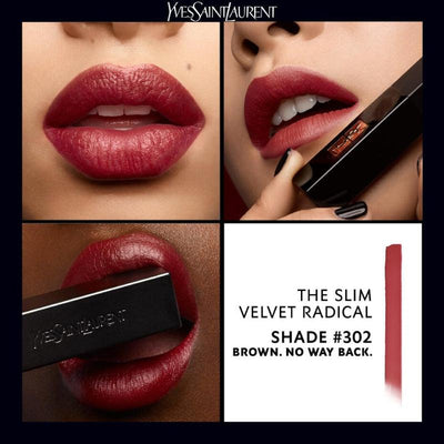 YSL Rouge Pur Couture The Slim Leather Matte Lipstick (4 Colors) 2.2g - LMCHING Group Limited