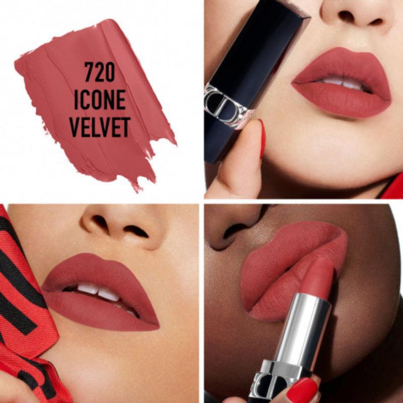 Christian Dior Rouge Dior Couture Colour Refillable Velvet Lipstick 3.5g - LMCHING Group Limited