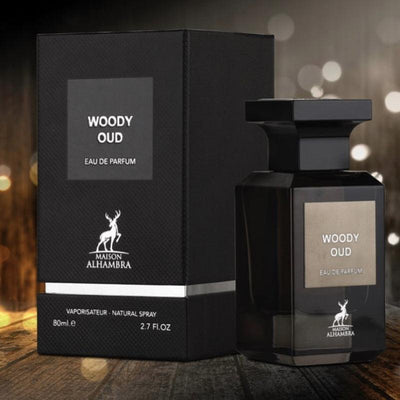 MAISON ALHAMBRA Woody Oud Eau De Parfum Spray 80ml - LMCHING Group Limited