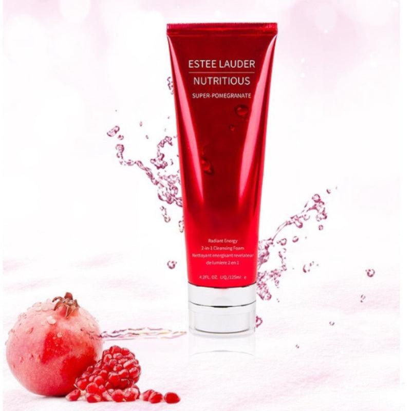 ESTEE LAUDER Nutritious Super-Pomegranate Radiant Energy 2 In 1 Cleansing Foam Set 125ml x 2 - LMCHING Group Limited
