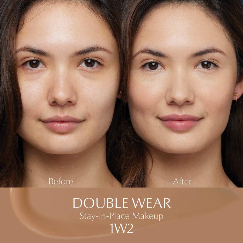 ESTEE LAUDER Double Wear Stay In Place Makeup Set Foundation (#1W2) 30ml x 2 - LMCHING Group Limited