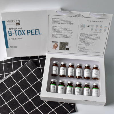 MATRIGEN Professional B-Tox Peel Treatment (Powder 1g x 6 + Solution 10ml x 6)