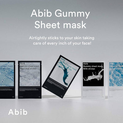 Abib Gummy Sheet Mask Madecassoside Sticker 27ml x 10