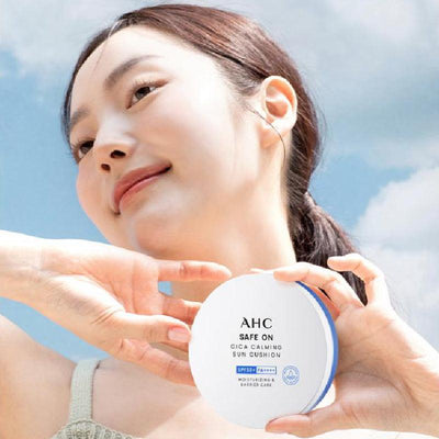 AHC Safe On Cica Calming Sun Cushion SPF 50+ PA++++ 25g - LMCHING Group Limited