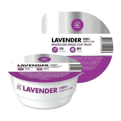 LINDSAY Paket Cangkir Masker Modeling Lavender 28g