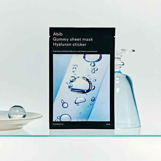 Abib Gummy Sheet Mask Hyaluron Sticker 27ml x 10