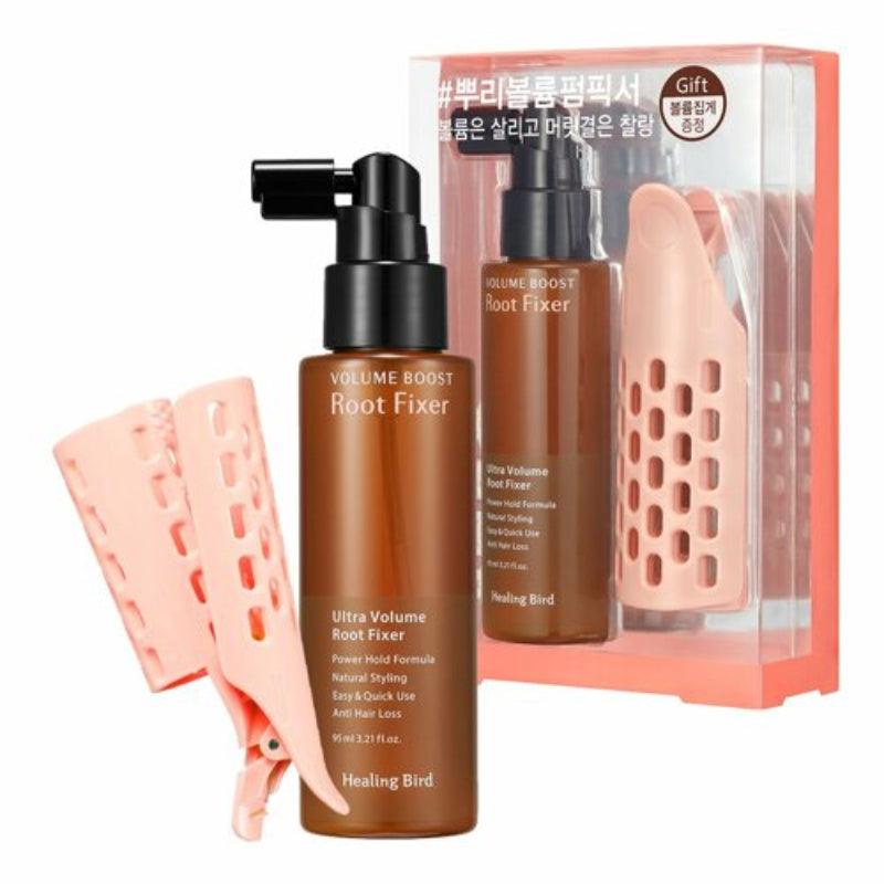 Healing Bird Ultra Volume Head Fixer Set (Fixer 95ml + Hair Grip Roller) - LMCHING Group Limited