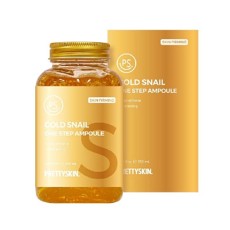 Pretty skin Gold Snail One Step Ampoule 250ml - LMCHING Group Limited