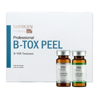 MATRIGEN Tratamiento profesional de peeling B-Tox (Polvo 1g x 6 + Solución 10ml x 6)