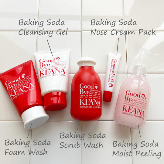 ISHIZAWA LABS Keana Nadeshiko Baking Soda Scrub Wash 100g