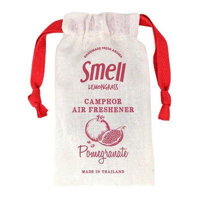 smell LEMONGRASS Handmade Camphor Air Freshener/Mosquito Repellent (Pomegranate) 30g