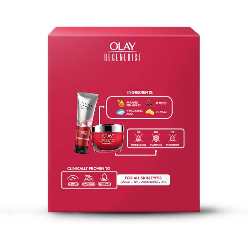OLAY Regenerist Gift Set (Cleanser 100g + Cream 50g) - LMCHING Group Limited