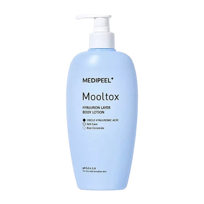 MEDIPEEL Hyaluronsyra lager Mooltox Kroppslotion 400 ml
