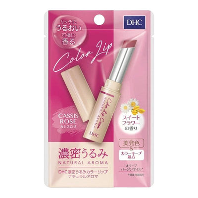 DHC 日本 浓密天然香气保湿有色润唇膏 (#玫瑰色) 1.5g