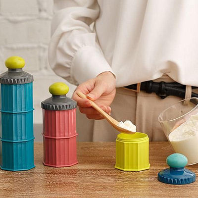 Betta Castle Shape Milk Powder Container (2 colors) 1pc - LMCHING Group Limited