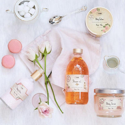 SABON Shower Oil Rose Tea 300ml - LMCHING Group Limited