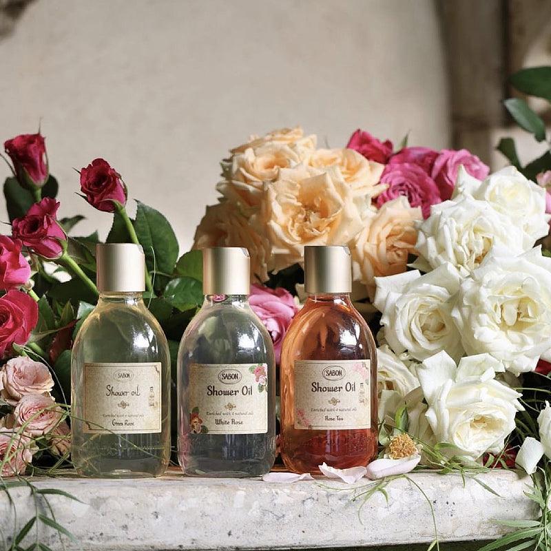 SABON Shower Oil Rose Tea 300ml - LMCHING Group Limited