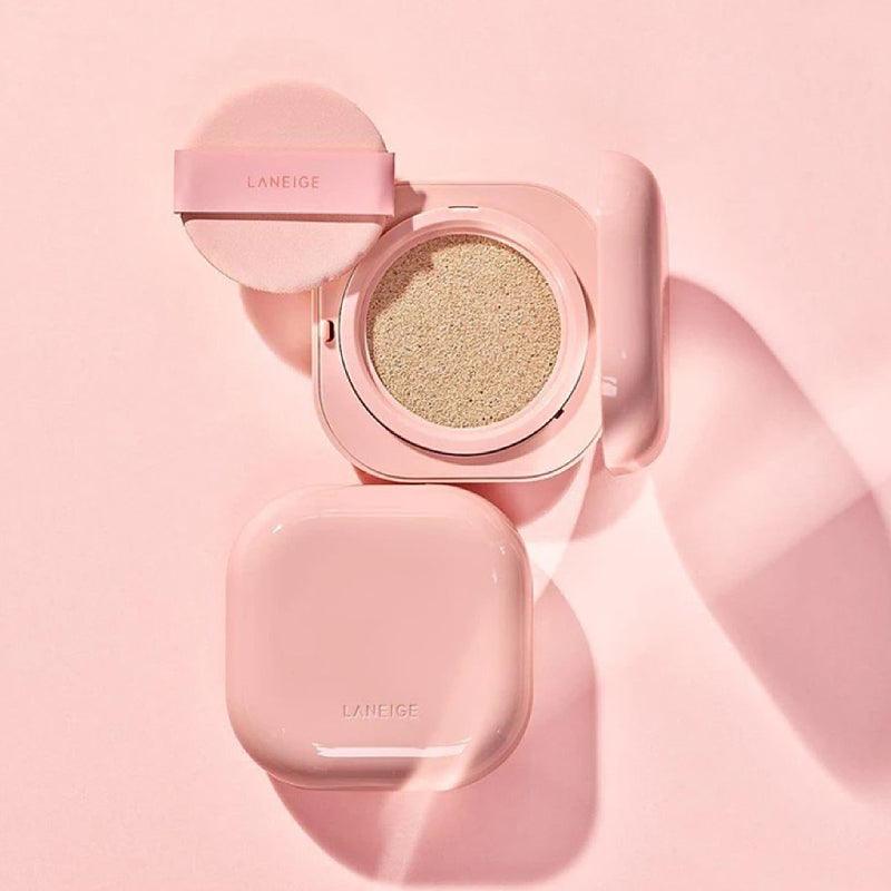 LANEIGE Neo Cushion Glow SPF 50+ PA+++ (#21N Beige) 15g + Refil 15g - LMCHING Group Limited