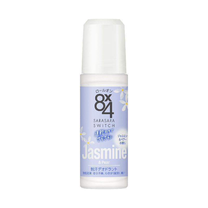Kao 8x4 Desodorante Roll-On Jazmín y Pera 45 ml