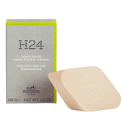 HERMES 法國 H24固體洗髮，潔面及淋浴香皂 100g