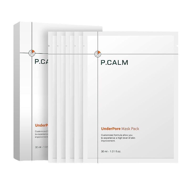 P.CALM UnderPore Mask Pack 25ml x 5