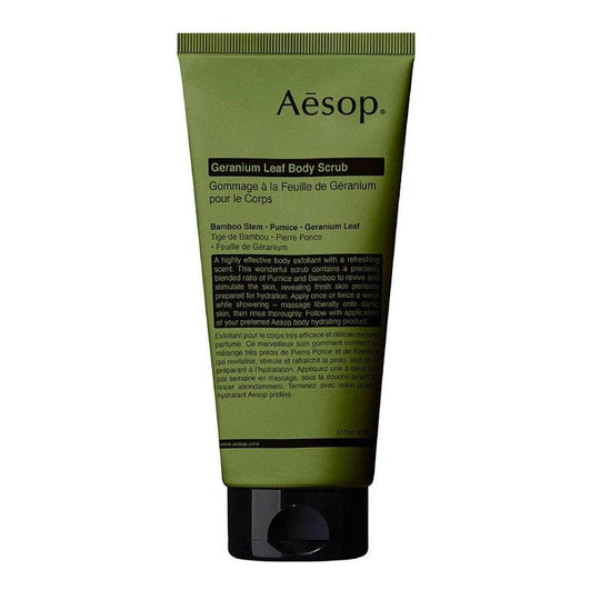 Aesop Geranium Leaf Body Scrub 180ml - LMCHING Group Limited