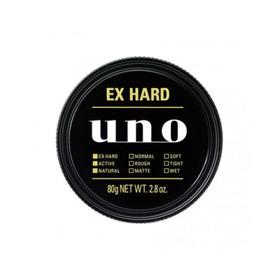 SHISEIDO UNO Ex Hard Extra Starkes Halt Haarstyling Wachs 80 g