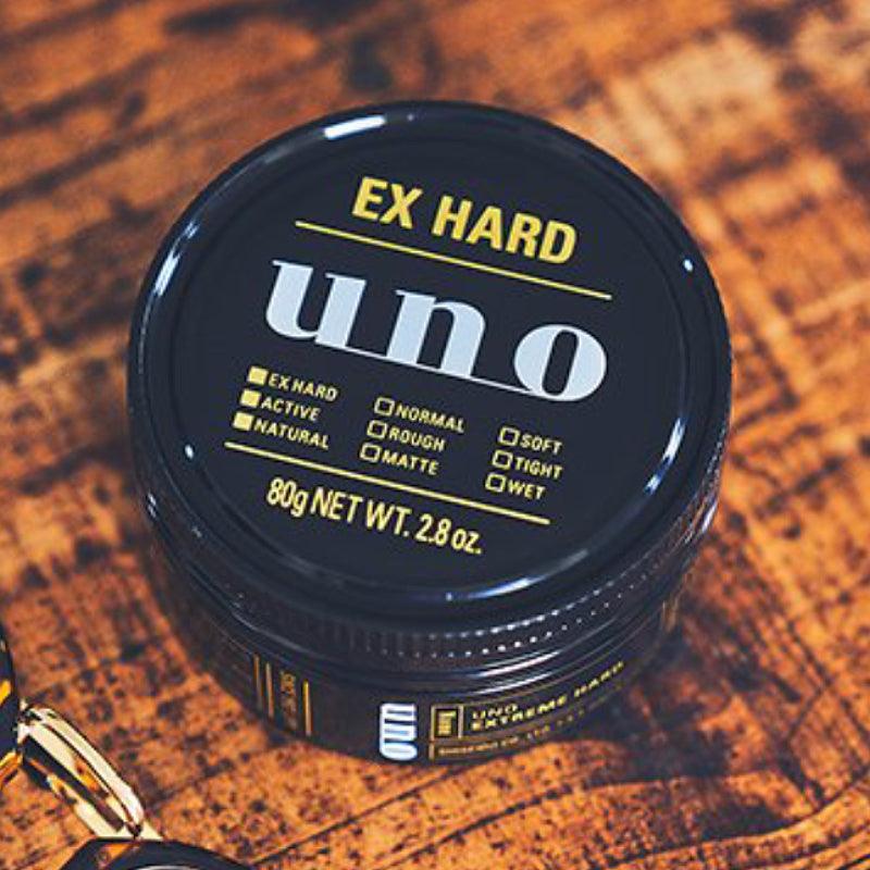 SHISEIDO UNO Ex Hard Extra Strong Hold Hair Styling Wax 80g - LMCHING Group Limited