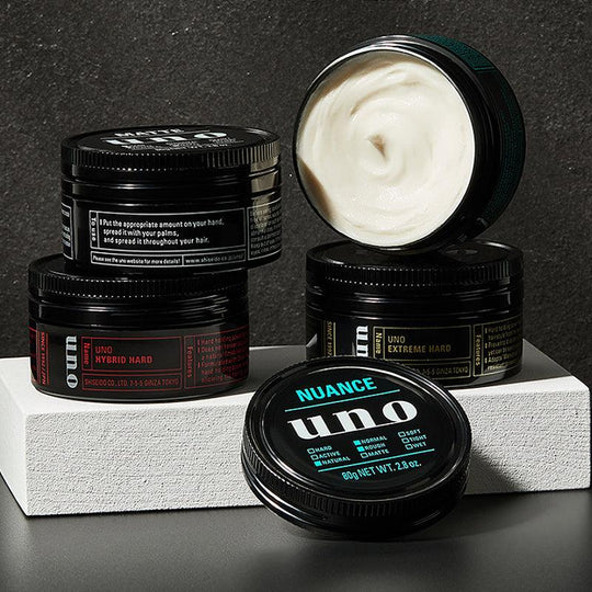 SHISEIDO อูโน่ เอ็กซ์ฮาร์ด เอ็กซ์ตร้า สตรอง โฮลด์ แว็กซ์จัดแต่งทรงผม 80ก